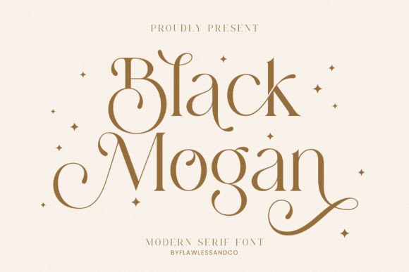 Black Mogan: A Modern Serif Font for Professional and Creative Workflows