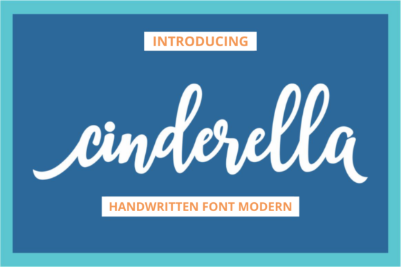 Cinderella: A Beautiful Handwritten Font