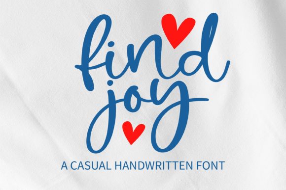 Find Joy: A Sweet & Quirky Handwritten Font