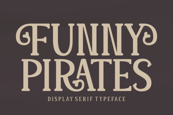 Funny Pirates Font: A Playful Touch for Design