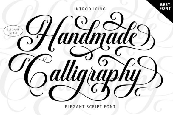 Handmade Calligraphy: The Elegant, Versatile Font That Elevates Your Design With Authentic Charm