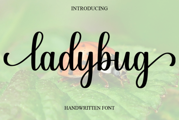 Ladybug Font: The Sweet, Cursive Handwritten Type That Feels Like a Warm Hug