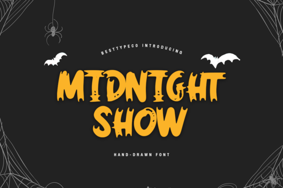 Midnight Show Font Evaluation