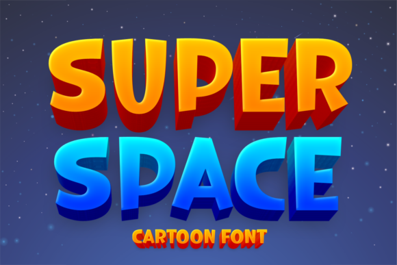 Super Space: A Bold, Playful Font for Creative Projects